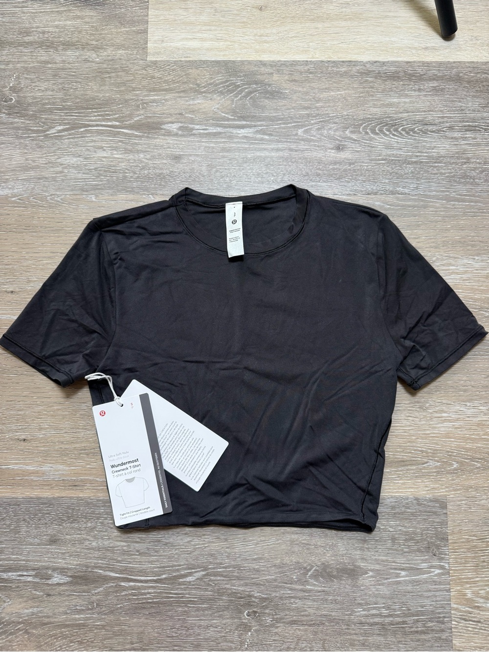 Lululemon Wundermost Crewneck T-shirt - Black
